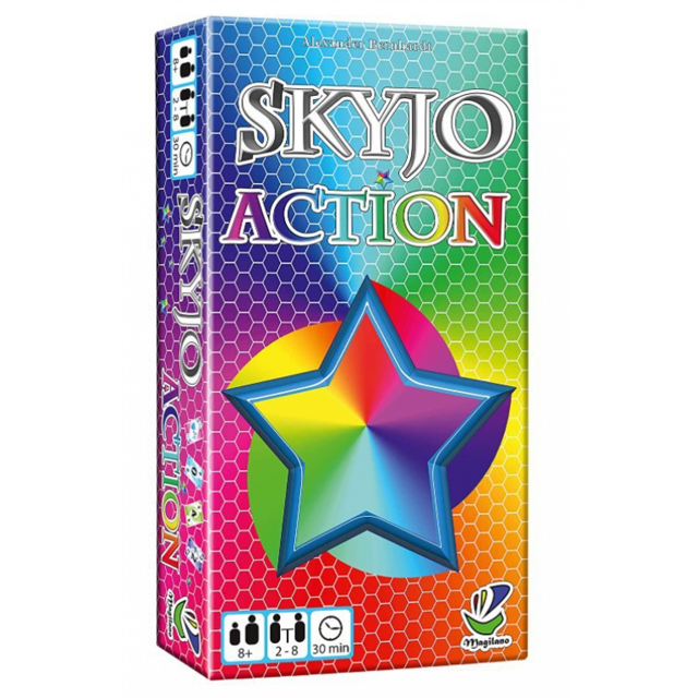 Skyjo By Magilano - Juego de cartas de entretenimiento Juego de cartas de fiesta familiar Juego de mesa de colección - Perfecto