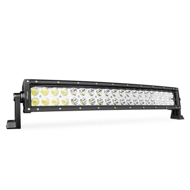 Led Light Bar Nilight 22Inch 120W Curved Spot Flood Combo Led Off Road Lights Super Bright
