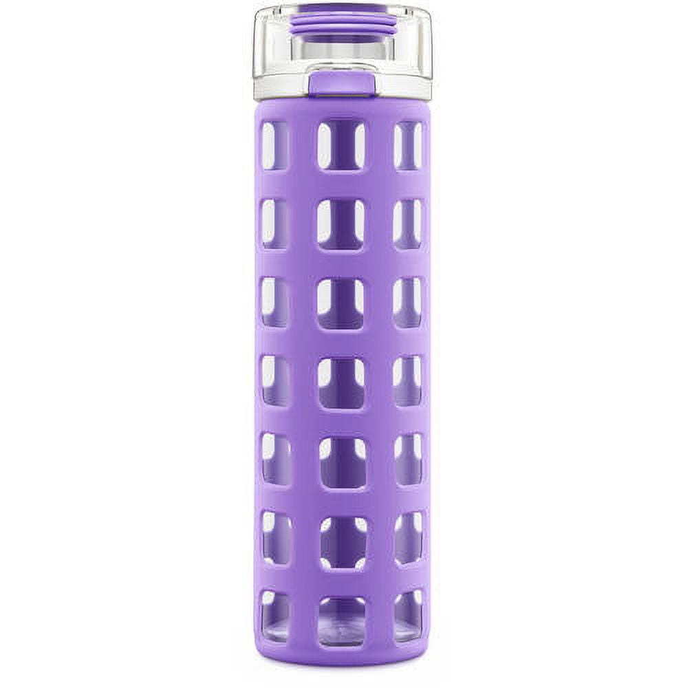 Ello Pure Glass Water Bottle。 ELLO Pure Glass Water Bottle - Teal | Only £11.99
