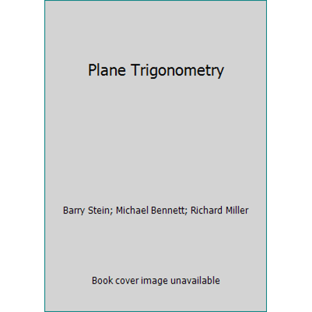 Plane Trigonometry, Used [Paperback]