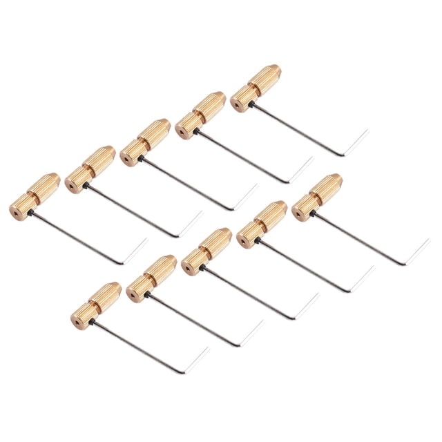 10PCS Drill Tool Chuck Set Holder Llave Fixture Micro Drill Collet Clamps Electric Accessories. 3.17-2.5mm Hugo Mini portaherramientas Twist