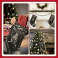 thumbnail image 7 of Lsque 18 Inches Vintage Ram Pilot Pattern Christmas Stockings Hanging Ornaments,Knitted Xmas Fireplace Hanging Stocking,Holiday Decoration, 7 of 7