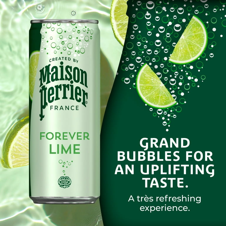 Perrier とと 2本 Maison Perrier Forever Blackberry Sparkling Water, 11.15 fl oz, 24