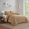 thumbnail image 5 of Better Homes & Gardens Crafted Woven 3-Piece Comforter Set, Dark Camel, Full Queen, All Ages, 5 of 8