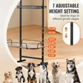 thumbnail image 3 of Pet Feeding Station with Storage for Dogs,Elevated Bowls and Stand,Food Organizer with Shelves for Medium and Large Breeds, 3 of 6