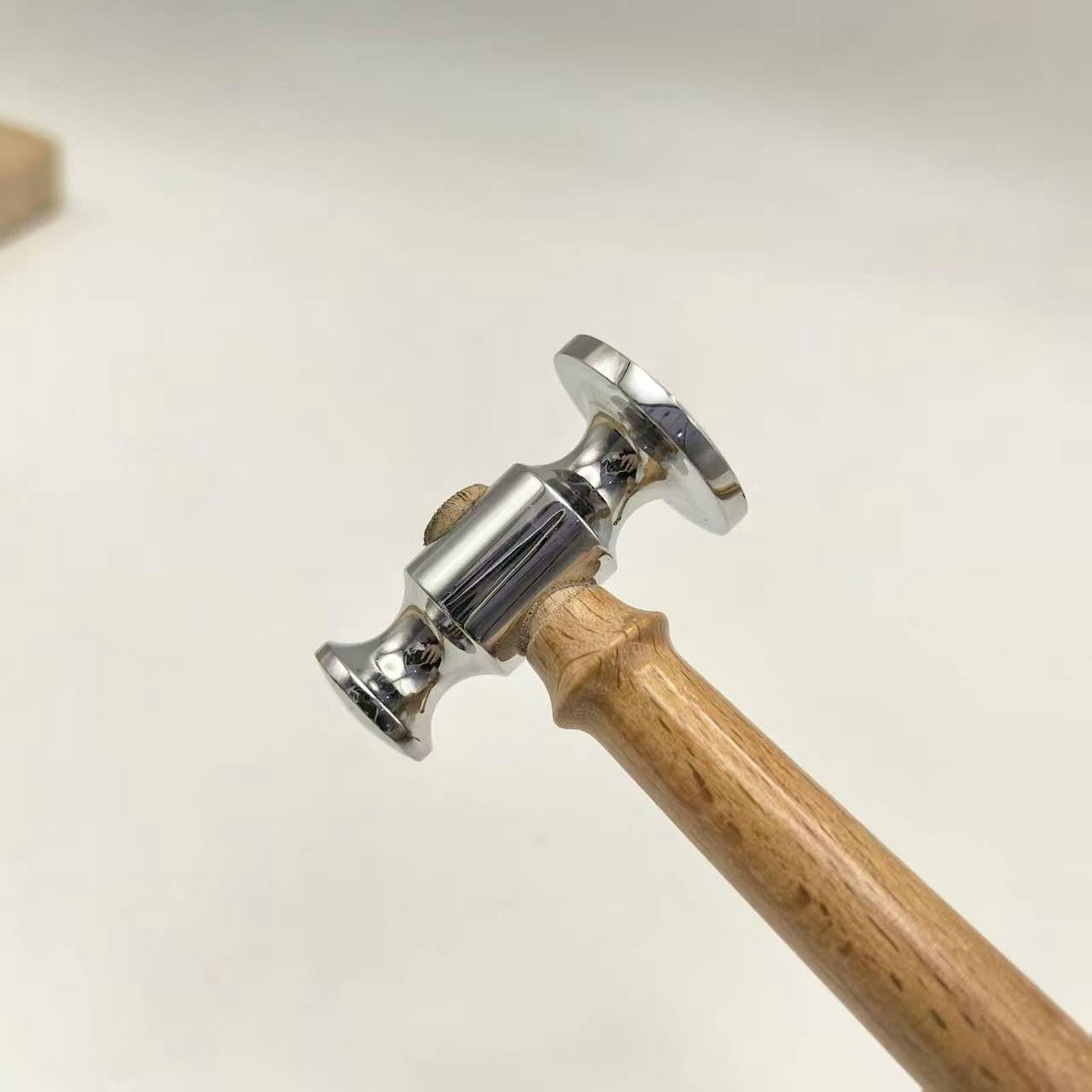 JWQFBC Fret Hammers, Multi-Function, Wooden Handle, Compact, Professional, Repair Tool, Iron Hammer