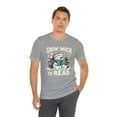 thumbnail image 5 of Snow Much to Read Snowman Reading Christmas Unisex Shirt, 5 of 6