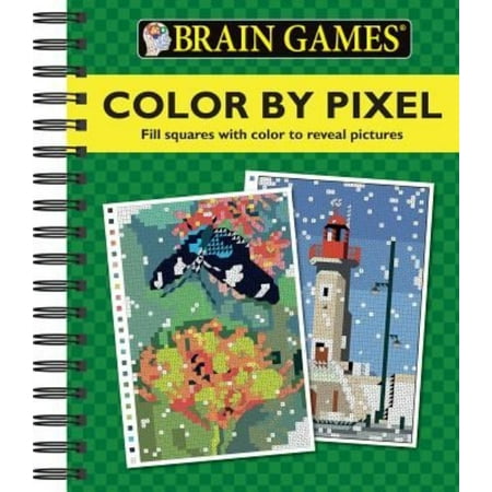 Brain Games Color By Pixel Walmart Com