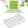 thumbnail image 4 of 200 Counts 4 Gallon Clear Small Garbage Bags Trash Bags, Wastebasket Bin Liners for Bathroom Bedroom Office Trash Can, 4 Rolls, 4 of 4