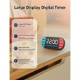 thumbnail image 3 of VOCOO Digital Countdown Timer, Magnetic Count Up Timer, Multifunctional Kitchen Timers, 3 of 9