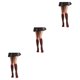 thumbnail image 2 of 1 par de calcetines hasta la rodilla Minnieouse transpirabilidad Flexible Rojo, 2 of 6