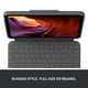 thumbnail image 2 of Funda con teclado Logitech Rugged Folio para iPad de décima generación, 2 of 8