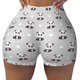 thumbnail image 2 of Fotbe Panda Bear Shorts Sin Costuras – Shorts Deportivos de Cintura Alta para Mujer, Elásticos para Gimnasio, Yoga, Running o Ciclismo-Large, 2 of 8