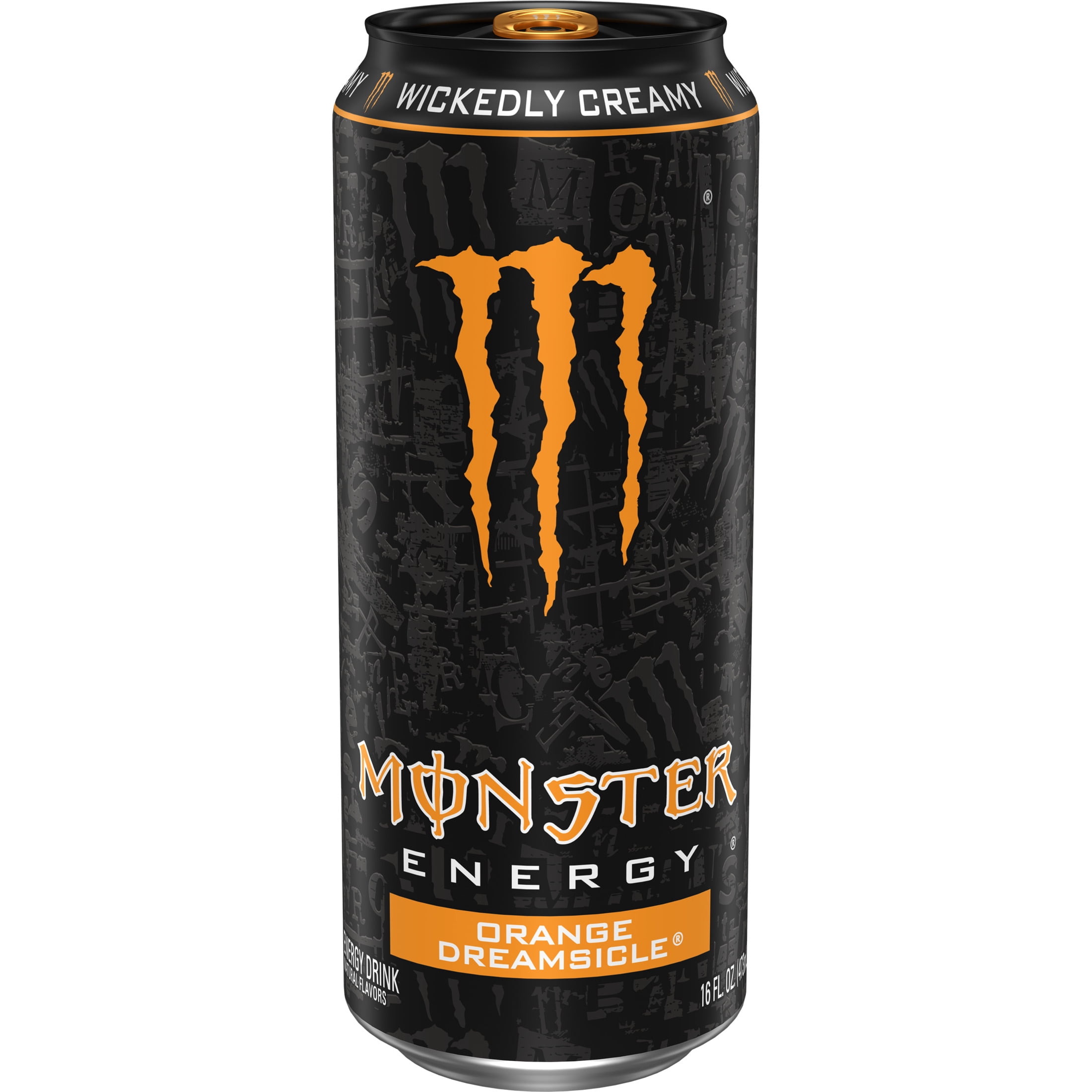 (4 pack) Monster Energy, Orange Dreamsicle, Energy Drink, 16 fl oz