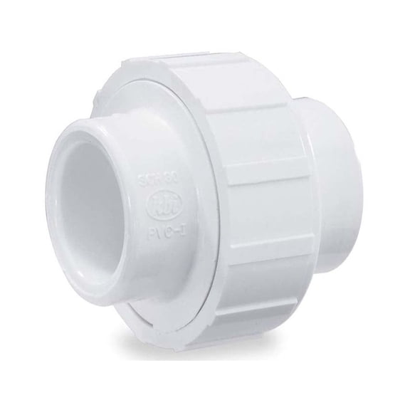 Thrifco Plumbing 8114966 3/4 Inch Slip x Slip PVC Union SCH 40