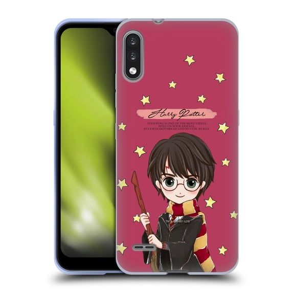 Head Case Designs Officially Licensed Harry Potter Deathly Hallows XXXVII Harry Soft Gel Case Compatible with LG LG K22