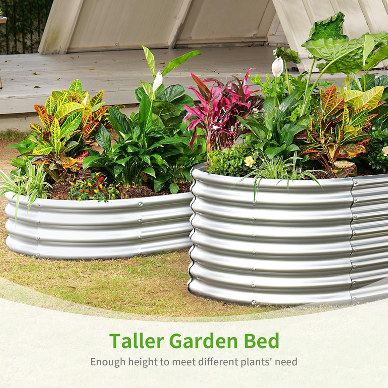 Land Guard Raised Garden Beds, 2-Pack 8x4x2 Ft photo 3