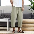 thumbnail image 2 of uikmnh Mens Shorts Men's Pure Rope Loose Breathable Shorts Summer Beach and Sports Size:2XL, 2 of 8