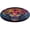 style-2, variant on Tiger Animal Graffiti Washable Round Rug -Circle Area Rugs for Nursery Bedroom, Vintage Non Slip Non Shedding Low Pile Carpet for Living Room Coffee Table Entryway