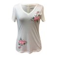 thumbnail image 1 of Blusa Simply Basic Talla EG Flores Blanco, 1 of 4