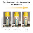 thumbnail image 3 of Lámpara Botella LED Regulable 2 Uds. Temperatura Tres Colores para Restaurante/hogar/bar, 3 of 9