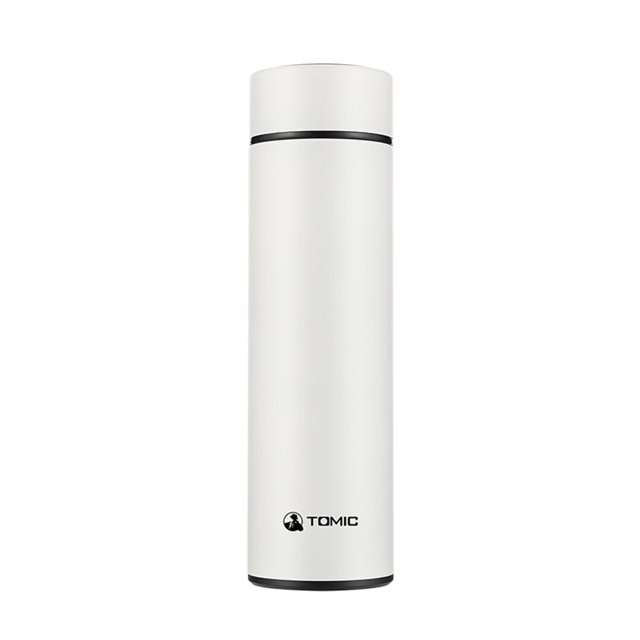 Botella de agua con taza de acero inoxidable Xiaomi Youpin TOMIC con LED