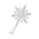 thumbnail image 4 of 1pc moda árbol de navidad topper elegante copo de nieve diseñado navidad árbol decoración, 4 of 6