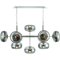 Eurofase Lighting - Nottingham - 10 Light Chandelier-27.25 Inches Tall and 21.75