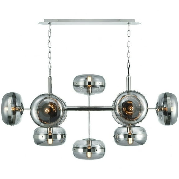 Eurofase Lighting - Nottingham - 10 Light Chandelier-27.25 Inches Tall and 21.75