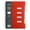 Red, variant on Office Notebook with Dividers, Loetky Wire Notepads, Colored Plastic Notepads for Taking Notes and Reminders Organization Planning