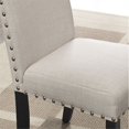 thumbnail image 6 of Trent Home 36" Round Bistro Set with 2-Chairs in Espresso/Tan, 6 of 8