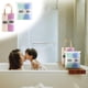 thumbnail image 1 of Juego de toallas de baño Coral Velvet de 2 - textura suave de piña, 35x75cm, secado rápido y alta absorción, 1 of 4