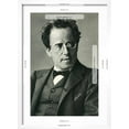 thumbnail image 5 of Art.com Composer Gustav Mahler Art Print, White Frame Wall Art, 17" x 23", 5 of 5