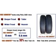 FREE COUNTRY Heavy Duty Trailer Tire ST205/75R15 10PR Load Range E Steel Belted Radial w/Scuff