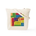 thumbnail image 2 of CafePress - Bassoon Colorblocks Tote Bag - Unisex Canvas Tote Bag, Beige, 1-Piece, 2 of 9