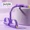 purple, variant on 6-Strand Heavy Duty Abdominal Crunch Fitness Equipment – Leg & Core Workout, Sit-Up Assist, Home Gym Exercise, Non-Slip Foot Pedal & Resistance Bands