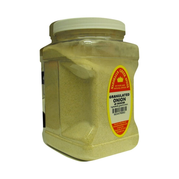 Family Size Marshalls Creek Spices Granulated Onion powder Seasoning, 40 Ounce
