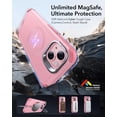 thumbnail image 2 of Funda ESR para iPhone 15 con soporte para iPhone 15, protección contra caídas de 7 m, rosa, 2 of 6