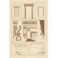 thumbnail image 2 of Buhlmann, J. 11x14 Gold Ornate Wood Framed with Double Matting Museum Art Print Titled - Doorways and Windows, 2 of 4