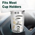 thumbnail image 6 of Wife Gifts-Stainless Steel Insulated Wifey Tumbler with Lid-Valentines Day for Wife,her from Husband-Engagement Gifts-Bridal Shower,Bride To Be Gifts Coffee Mug 20oz White, 6 of 6
