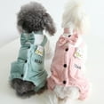 thumbnail image 4 of Cartoon Pattern Pet Jumpsuit - Anti-Fade Fabric - Warm Medium Dog Decor - Outdoor Wear, 4 of 8