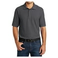 thumbnail image 1 of Mafoose Mens Short Sleeve Core Blend Male Pique Polo Shirt Charcoal M, 1 of 6