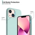 thumbnail image 6 of Entronix Silicone Soft Case Designed for iPhone 14 Plus Shockproof Durable Slim Fit, Teal, 6 of 7