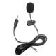 thumbnail image 1 of Micrófono Micrófono lavalier con solapa con clip externo Jack de 3,5 mm para micrófono con condensador con cable y manos libres para la enseñanza del habla Speeching Black 1 1, 1 of 5