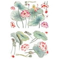 thumbnail image 7 of Lotus Garden XL Peel and Stick Giant Wall Decal, 7 of 7