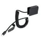 thumbnail image 1 of Batería Ficticia Acoplador de CC, Tipo C Portable Batería Dummy de decodificación Confiable Con Cable de Resorte Para La Cámara G5 Flexible, 1 of 7