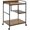 Brown Black, variant on HYGRAD BUILT TO SURVIVE 3-Tier Rolling Printer Cart with Wheels, Under Desk PC Tower Stand, Mobile Printer Table & Storage Shelf Organizer for Home Office (Brown Black)