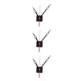 thumbnail image 2 of Guardoinrt 1/2/3/5 Horloge Murale Mouvement Horloge Réparation Kit de Remplacement 24 Heures Type1 3 Pcs, 2 of 6