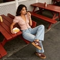 thumbnail image 6 of LUCKY STEP Classic Platform Sneakers Fashion Retro Casual Shoes,Brown/Pink,Womens, 6 of 7