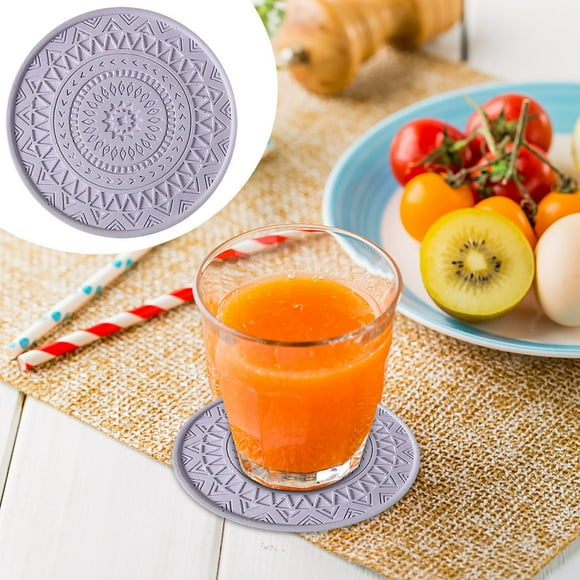 Boreal Craft Cushion Insulation Pad Quick Drying Handmade Mud Suction Cup Cushion round Table Modern Pottery Chargers Pottery Charger Plates End Table round Dinning Table with 6 Placement Mats Dinning